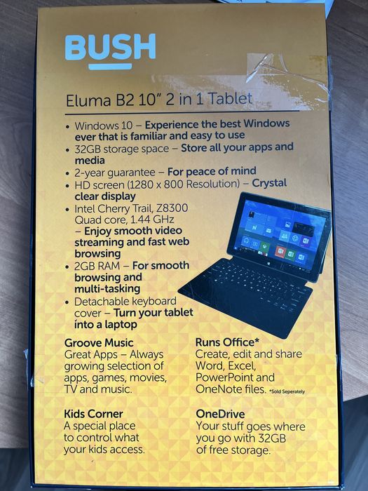 Tablet 10 cali z klawiaturą, Windows