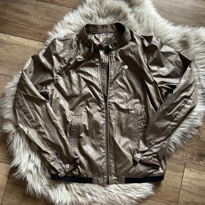 G-Star RAW brązowa wiatrówka cienka narzutka kurtka xs s