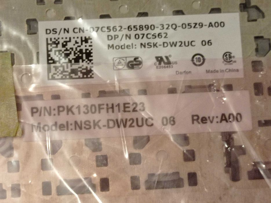 Teclado Dell E5520 E5530 E6520 E6530 E6540 (Novo)430451904627363842