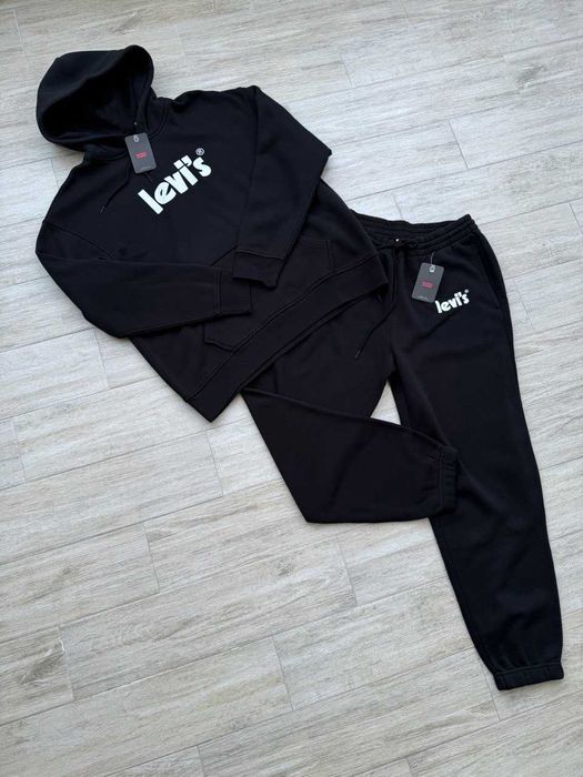 США! Чоловічі спортивні костюми Levi's Caviar Оригінал! На Флісі L-XL