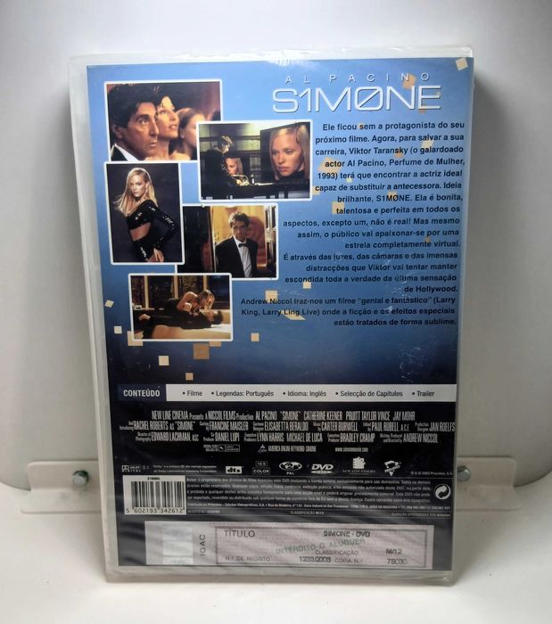 Al Pacino Simone - Filme DVD