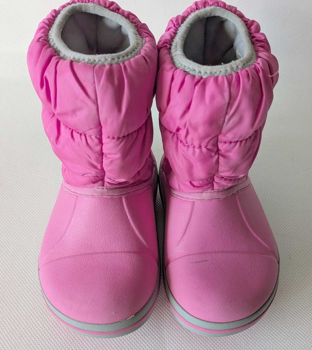 Crocs Winter Puff leciutkie dziecięce śniegowce C7 23-24 bdb