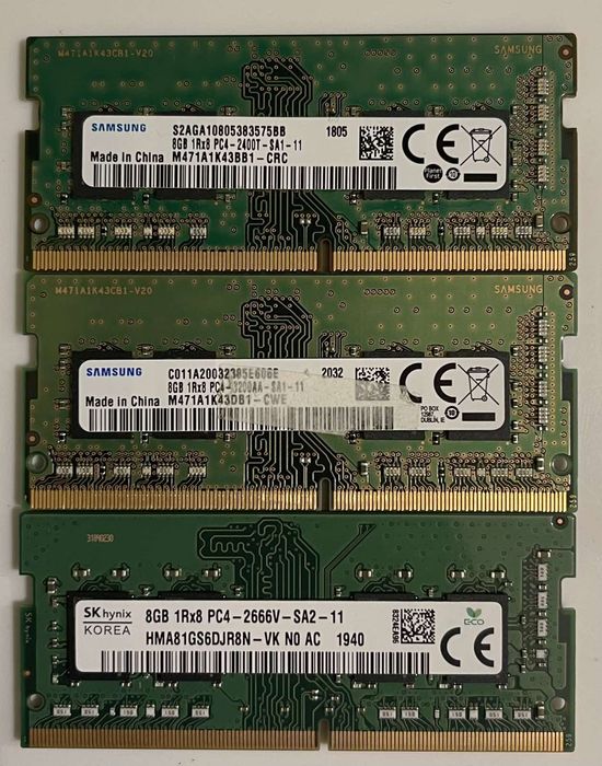 ddr4 2400 8gb samsung - купити ноутбуки та аксесуари - Ціна на OLX.ua