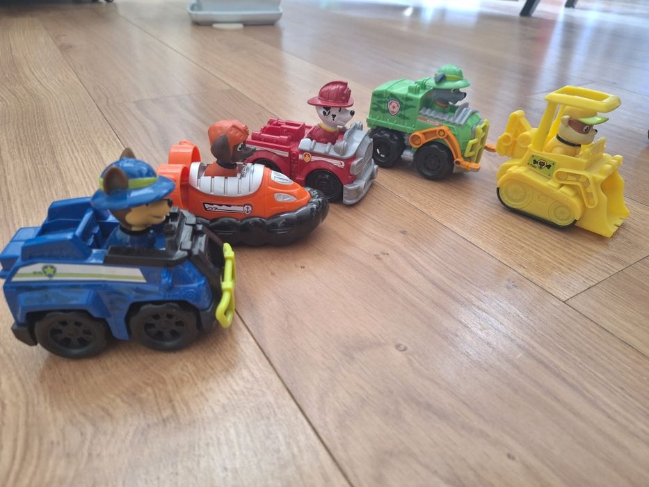 Zestaw pojazdów psi patrol