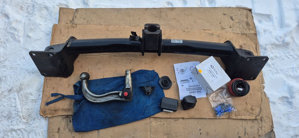 Hak holowniczy odpinany komplet oris bmw x5 e70 moduł wysyłka