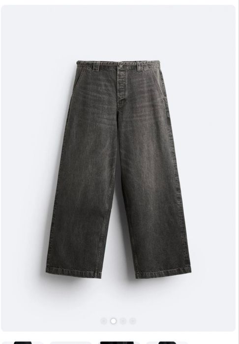 Zara джинси Baggy jeans with belt