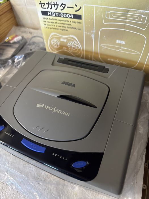 Konsola Sega Satrun - komplet w pudełku, wersja japońska ntsc-j