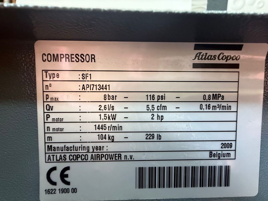 Compressor Atlas Copco