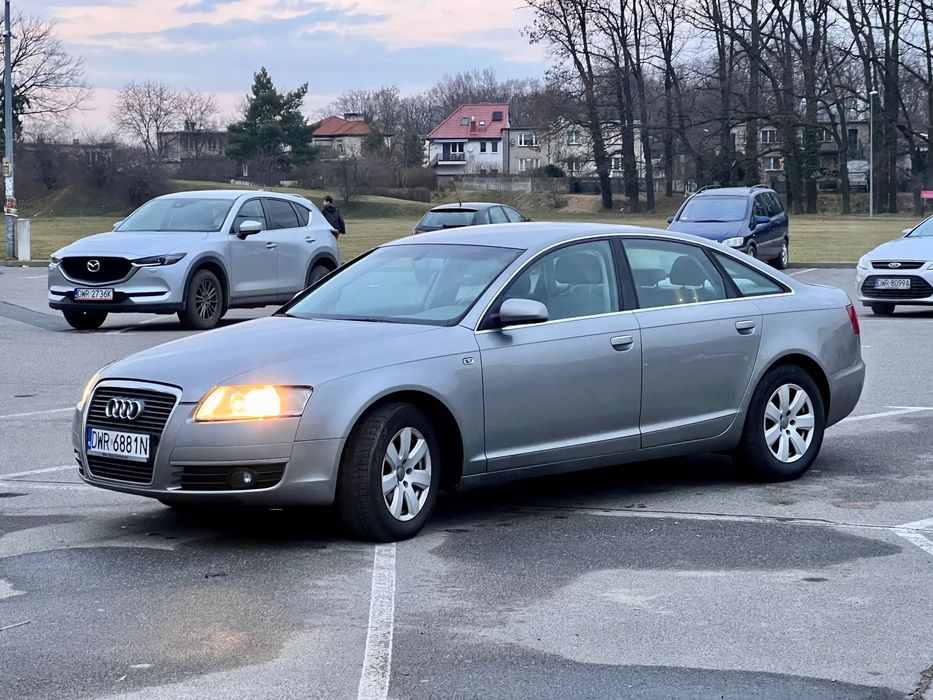 Audi A6 Limousine Audi A6 C6 2.4 V6 + LPG | manual | hak | zadbane | trasy