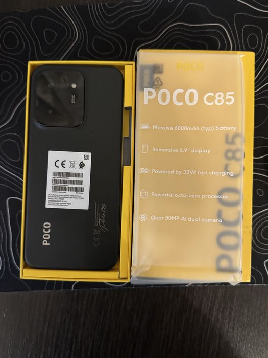 Poco c85 8/256 black