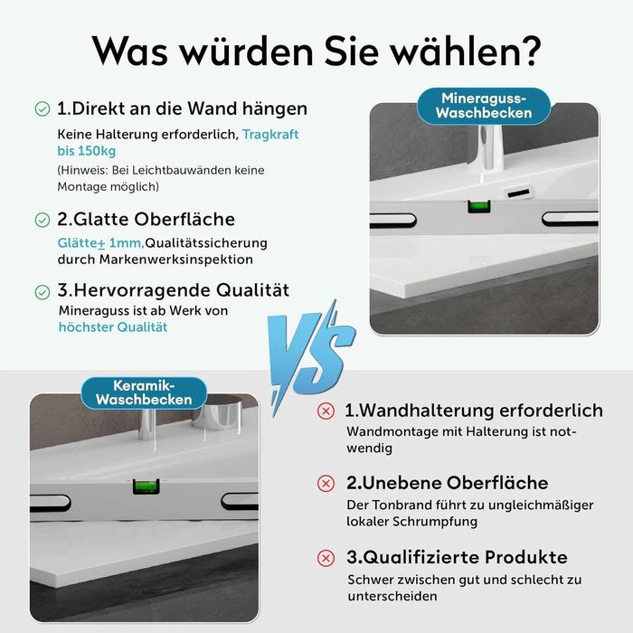 Nowa umywalka nablatowa / zlew / marmur / 100x48/ sanitaria !K651!