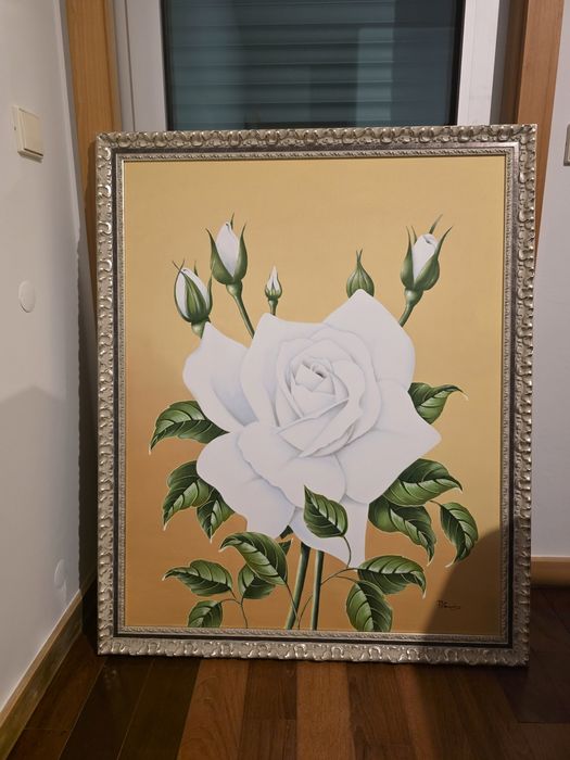 Quadro com tela 90x110cm