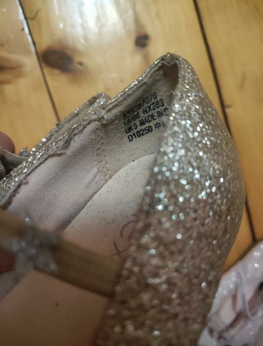 Туфельки святкові, блискучі