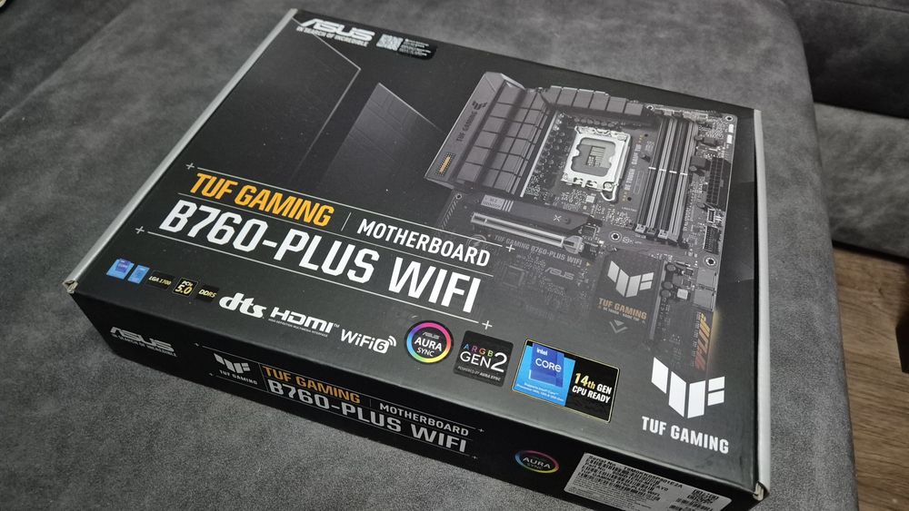 Sprzedam nową płytę główną Asus TUF Gaming B760-Plus WIFI