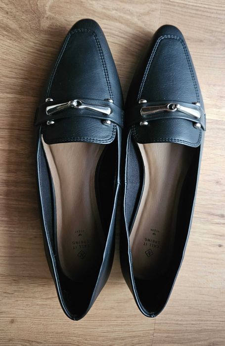 Call It Spring – Czarne loafersy na płaskiej podeszwie