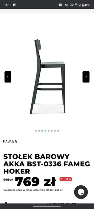 Krzesła firmy Fameg 2 sztuki