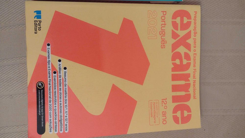 Portuguese Exam Preparation, Grades 10, 11, and 12 – Good Condition64564052958595124