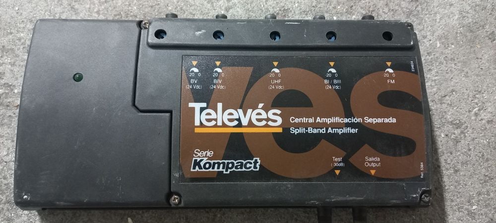Amplificador sinal Televês