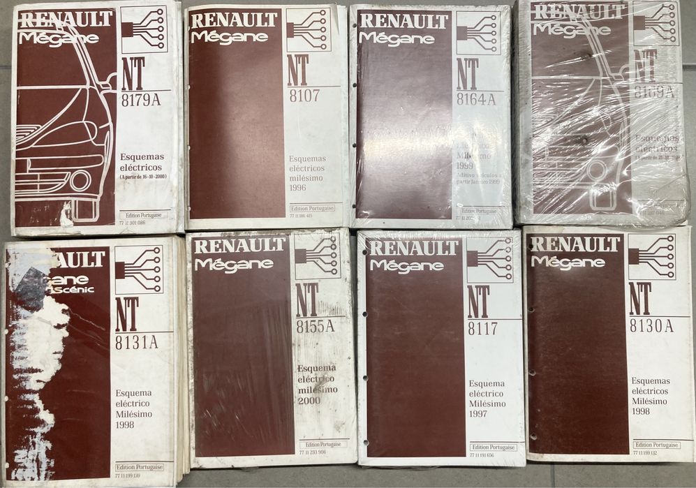 Livros tecnicos de oficina Renault