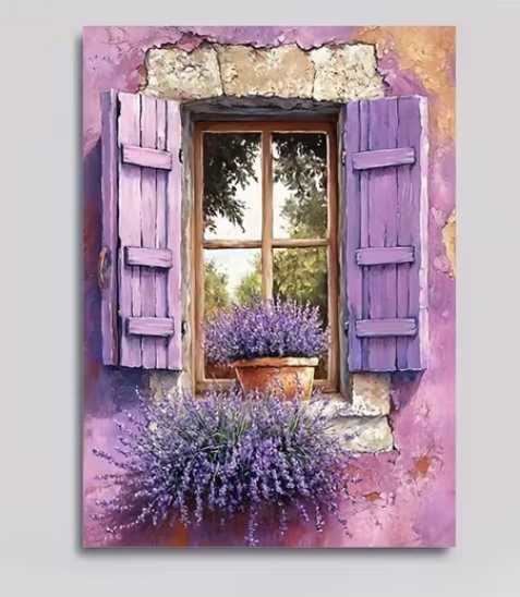 Okno obraz na płótnie