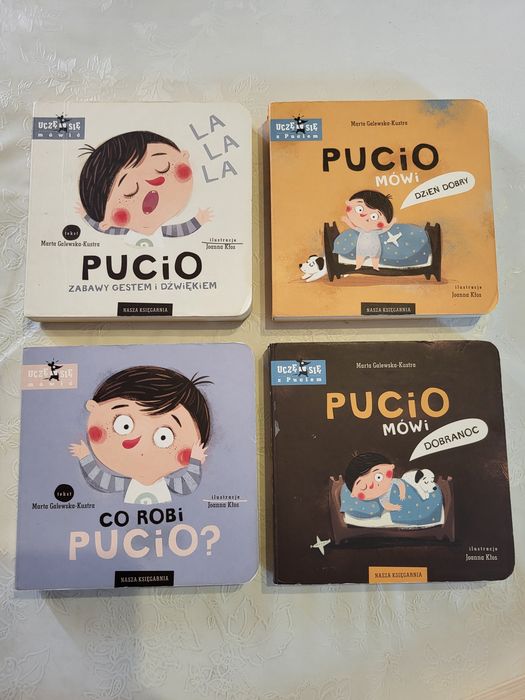 Książki, puzle dla dzieci, PUCIO