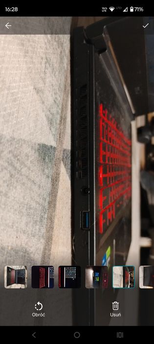Laptop gamingowy MSI thin