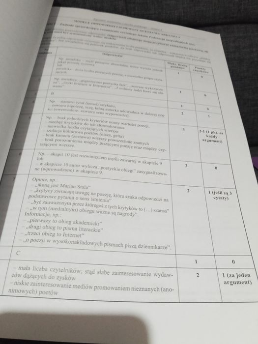 Matura język polski