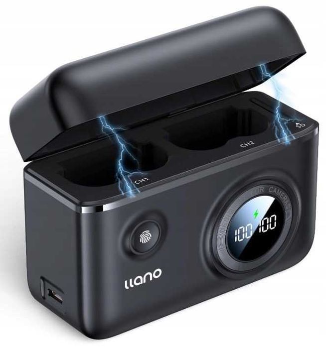 Podwójna szybka ładowarka do FUJIFILM