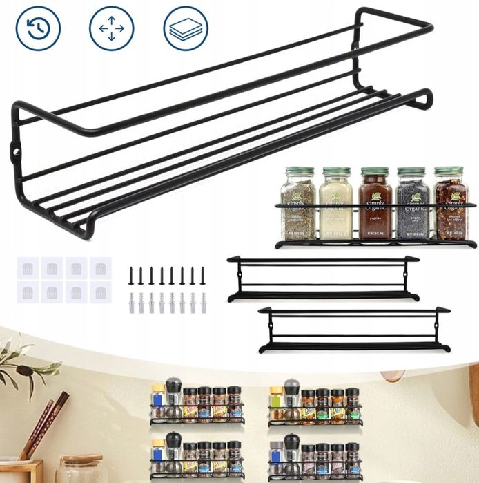 Nowy zestaw półeczek na przyprawy Spice Rack