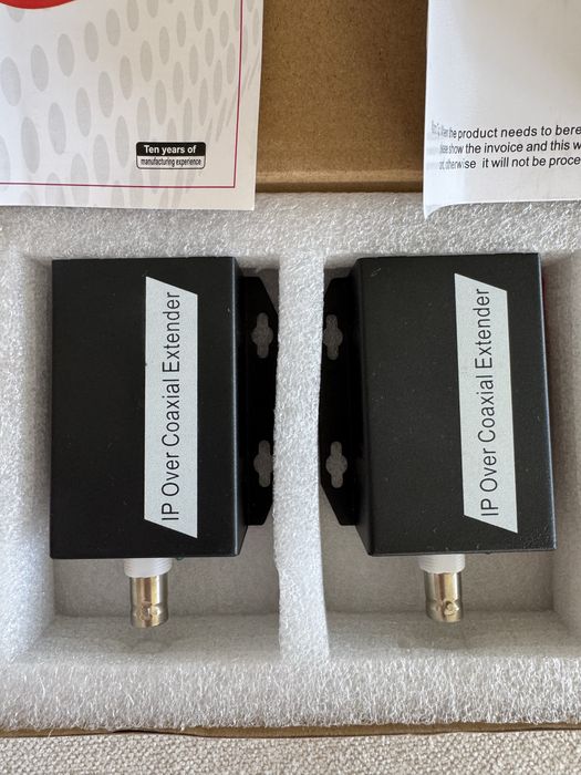 Konwerter koncentryczny na Ethernet
