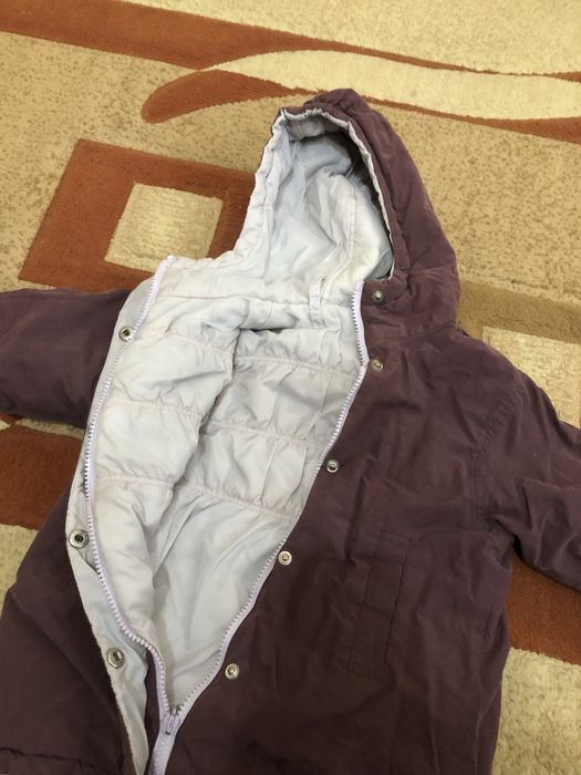 Куртка двостороння осіння для дівчинки