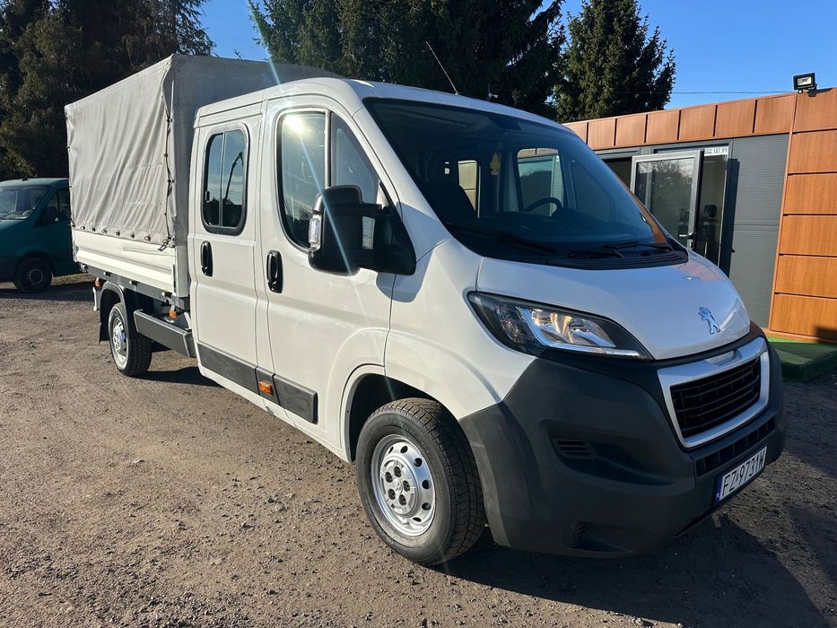 Peugeot Boxer 2.2 130ps 2015r plandeka stan extra  Hak 2500kg
