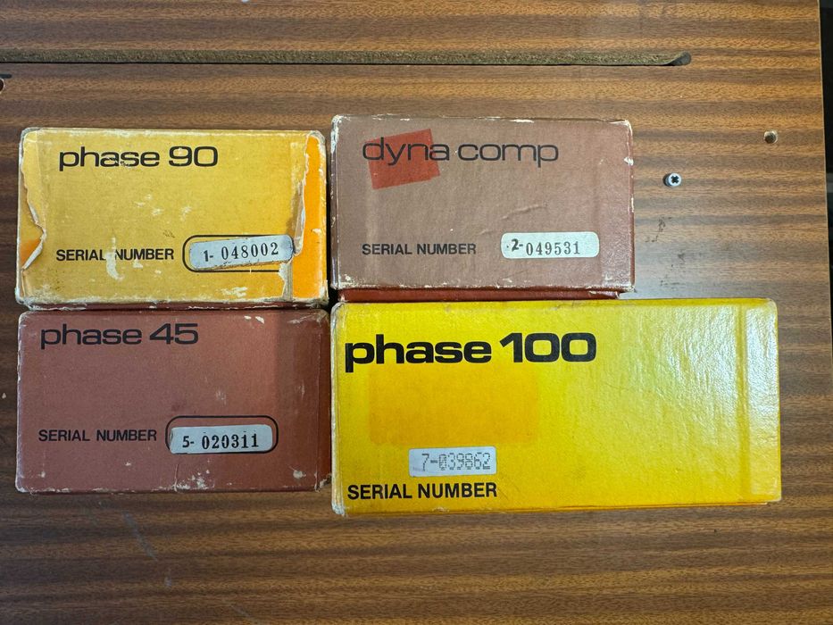 Pack de pedais MXR Bloco Logo, DynaCom + Phaser 45 +90 +100