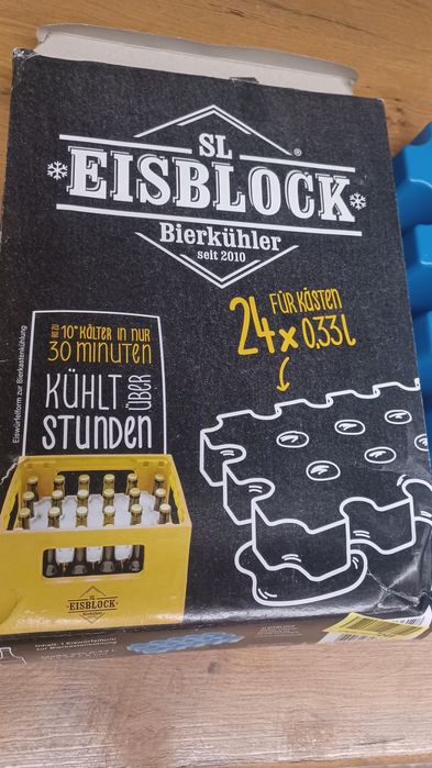 Chłodziarka do skrzynek na piwo 24 x 0,33 l Forma do lodu