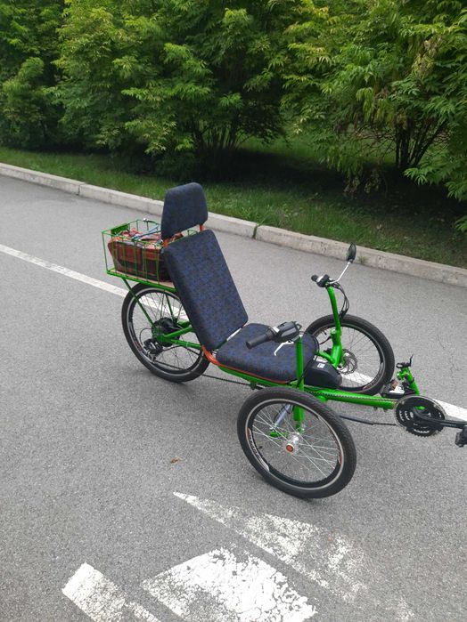 Трехколесный электровелосипед для взрослых 750Вт