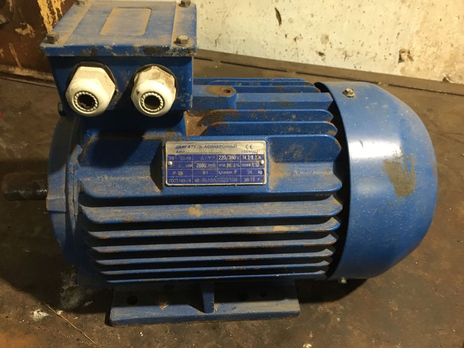 Електродвигатель 3квт 3000об.мин