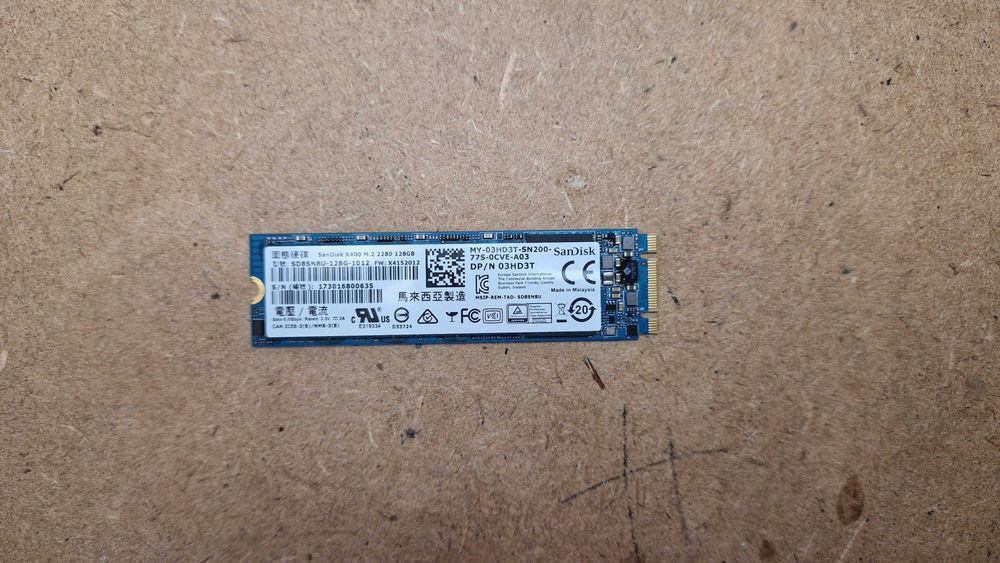 SSD M2 SATA 128Gb e 256Gb