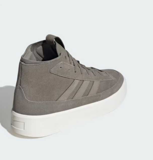 Женские кожанные хайтопы ботинки Adidas р. 41,5-42 (по стельке 27.2см)