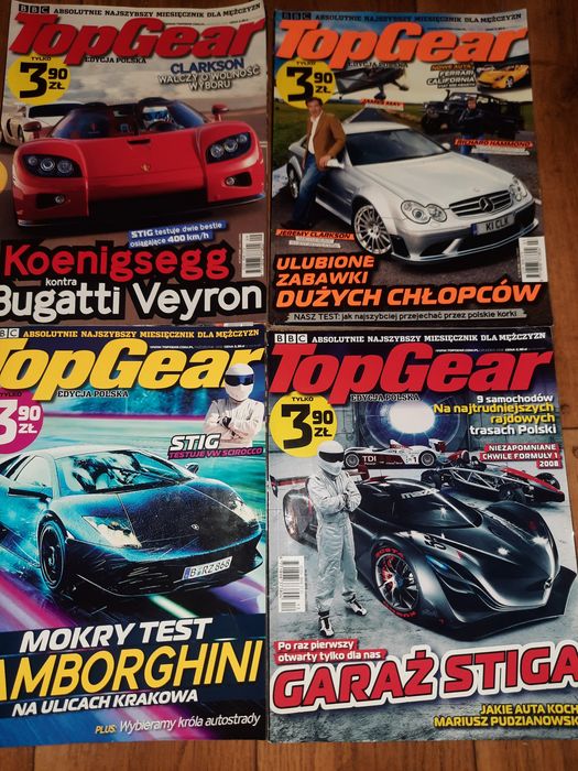 Top Gear 4 egzemplarze