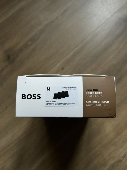 Oryginalne Hugo BOSS ONE bokserki czarne 2 sztuki M