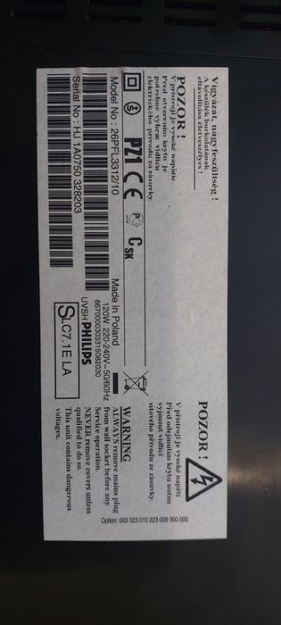 Телевизор Philips б/у