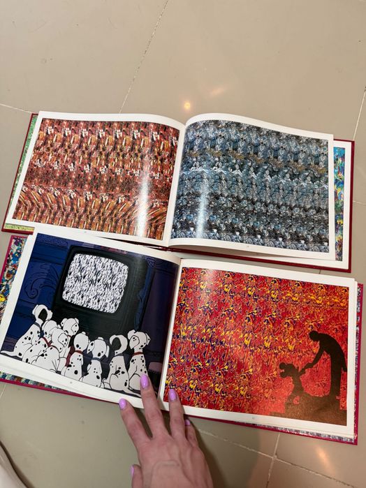 Livro o olho mágico imagens planas em 3D