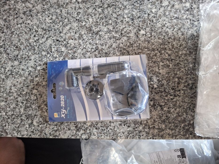 Filtro aquario de esponja posso trocar por plantas /peixes ou venda