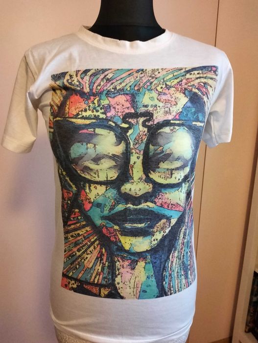 damski t-shirt rozmiar S