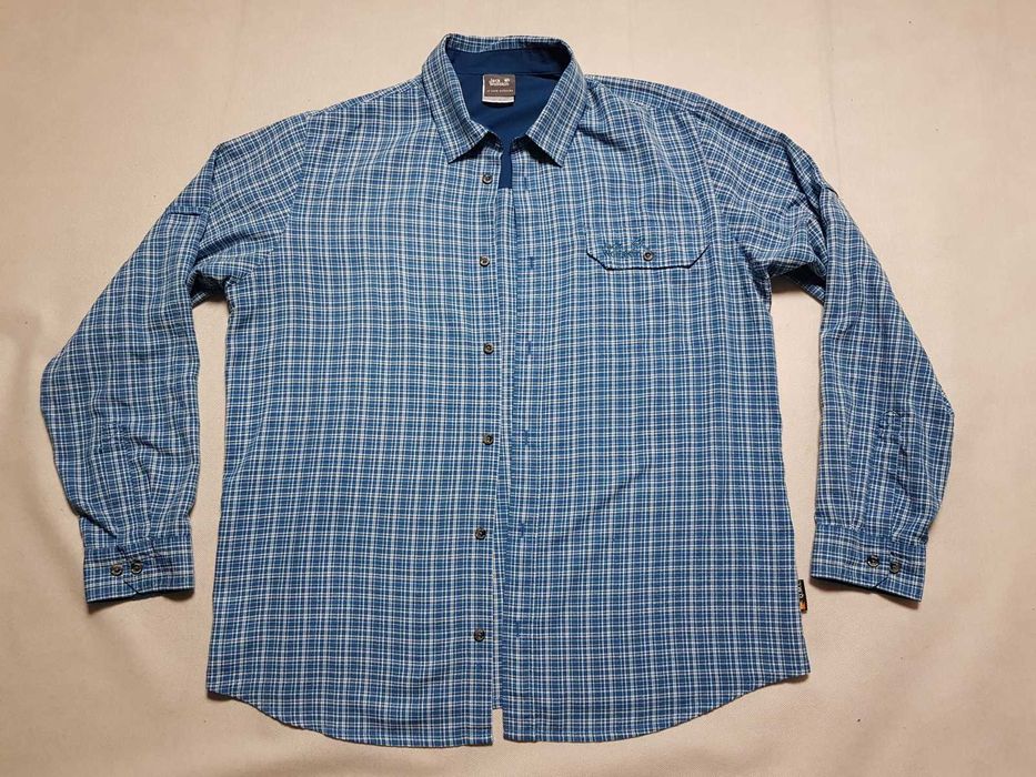 JACK WOLFSKIN Q.M.C. - Męska Koszula / Outdoor roz. XXL Super ^