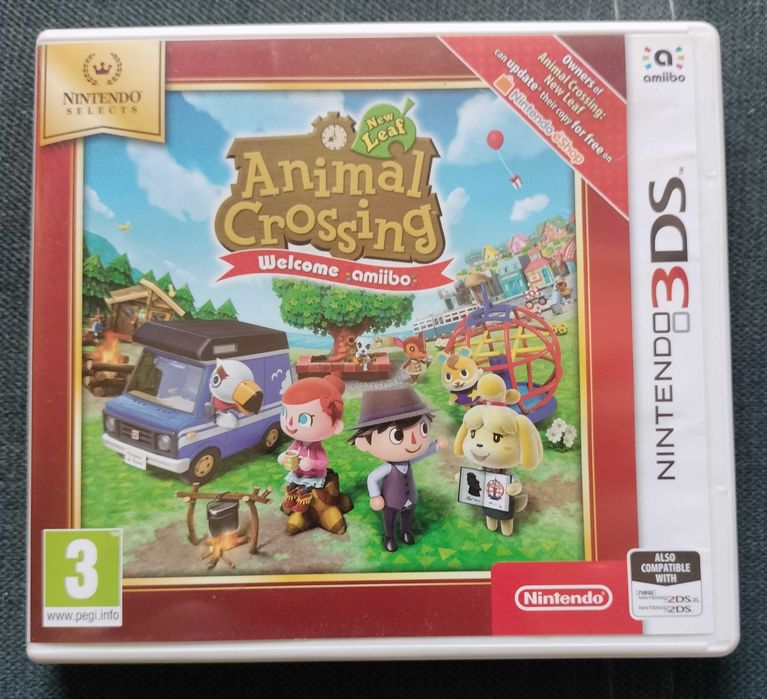 Animal crossing New Leaf Welcome Amiibo 3DS