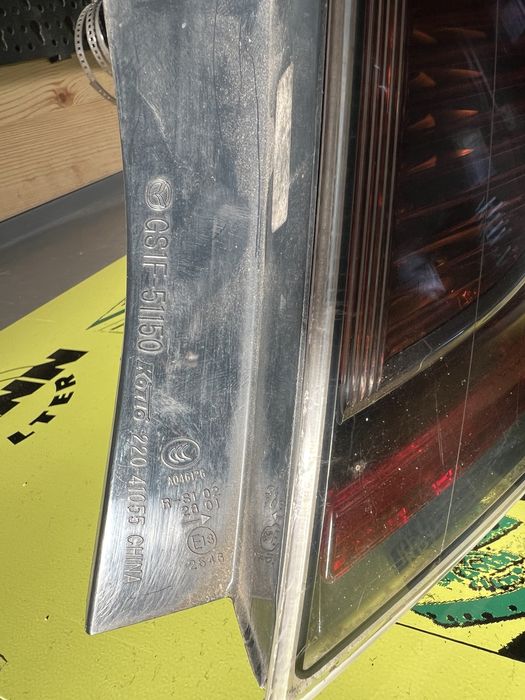 Farolim traseiro Mazda 6 2009