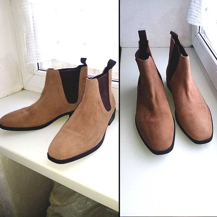 Мужские ботинки челси 44 (29, 5 см стелька)