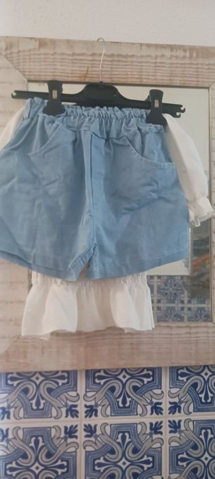 Conjunto menina tamanho 4/5 anos