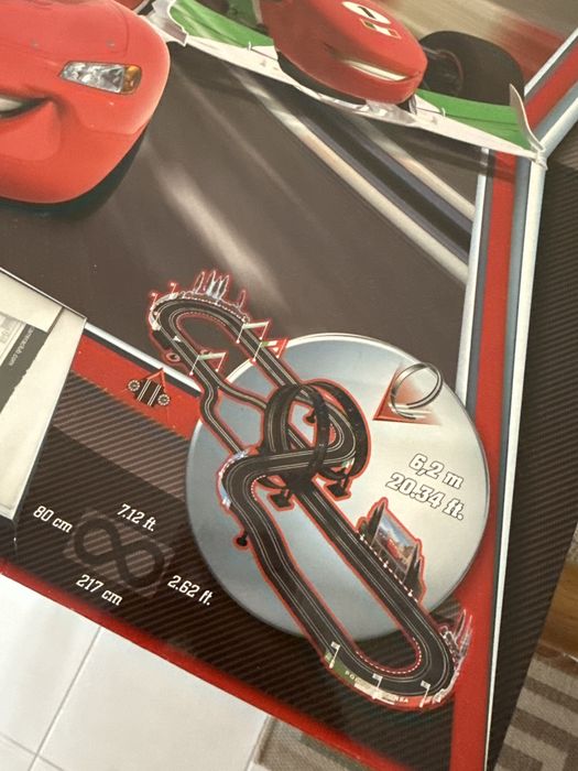 Pista Carros Faisca Mcqueen Telecomandados